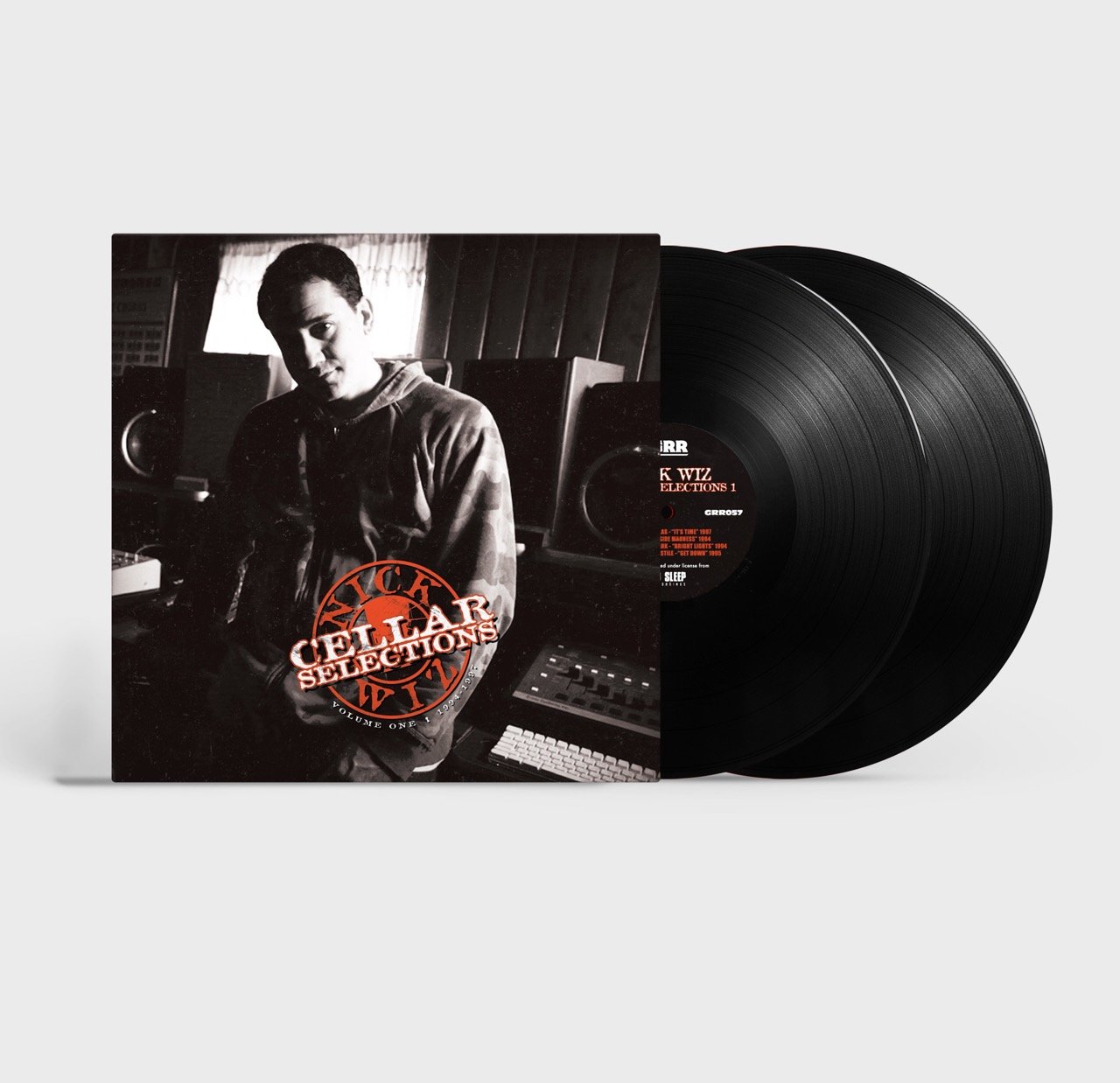 Nick Wiz - Cellar Selections vol. 1 - Reissue 2LP (Black or Red Nick Wiz - Cellar Selections vol. 1 - Reissue 2LP (Black or Red